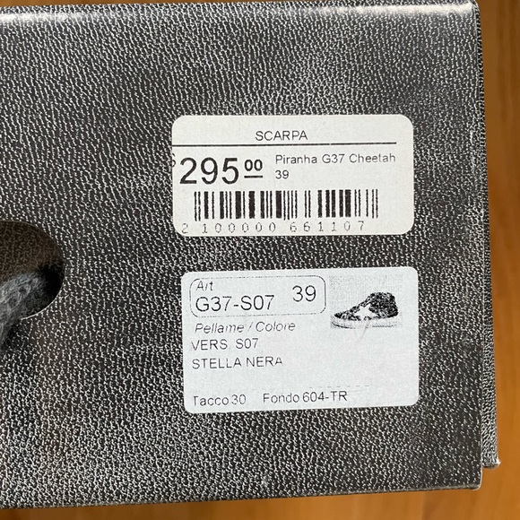 Piranha distressed cheetah high tops - Picture 6 of 6